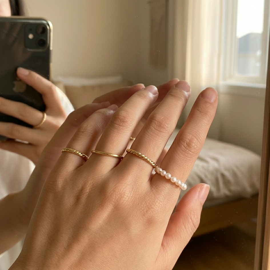 Caralyn 4-pcs Rings