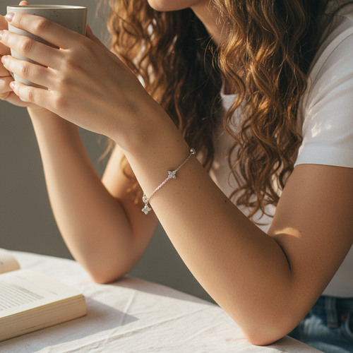 Celeste Clover Bracelet