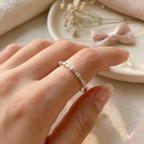 Dahlia Meteor Thin Ring
