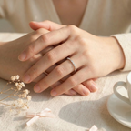 Dahlia Meteor Thin Ring