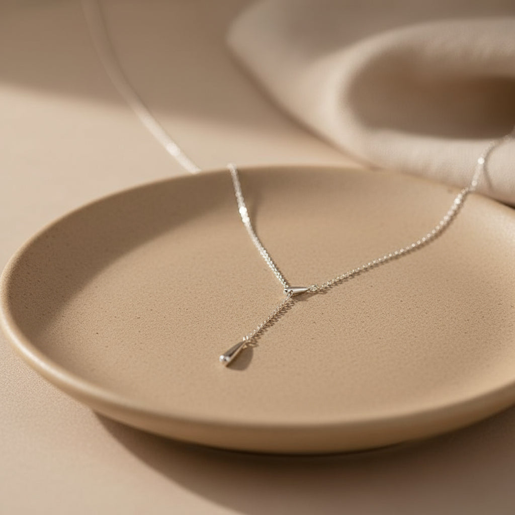 Droplet Adjustable Necklace