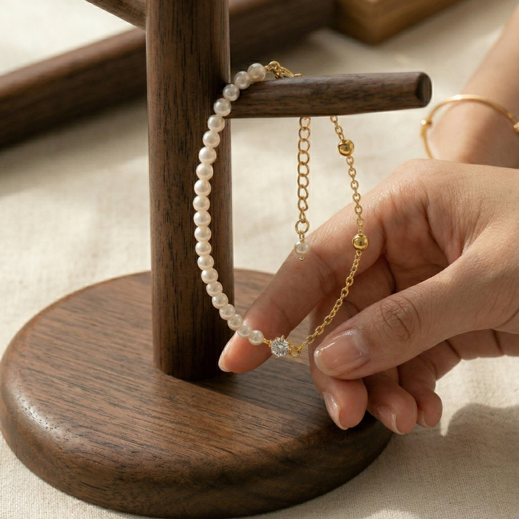 Faye Pearl Bracelet