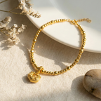 Gold Beaded Bracelet