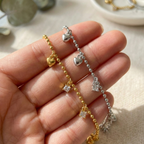 Heart Chrome Bracelet