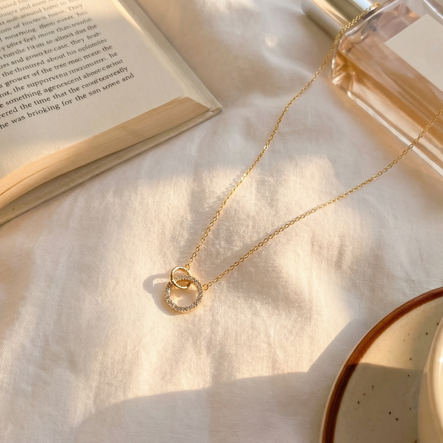 Interlocking Circle Necklace