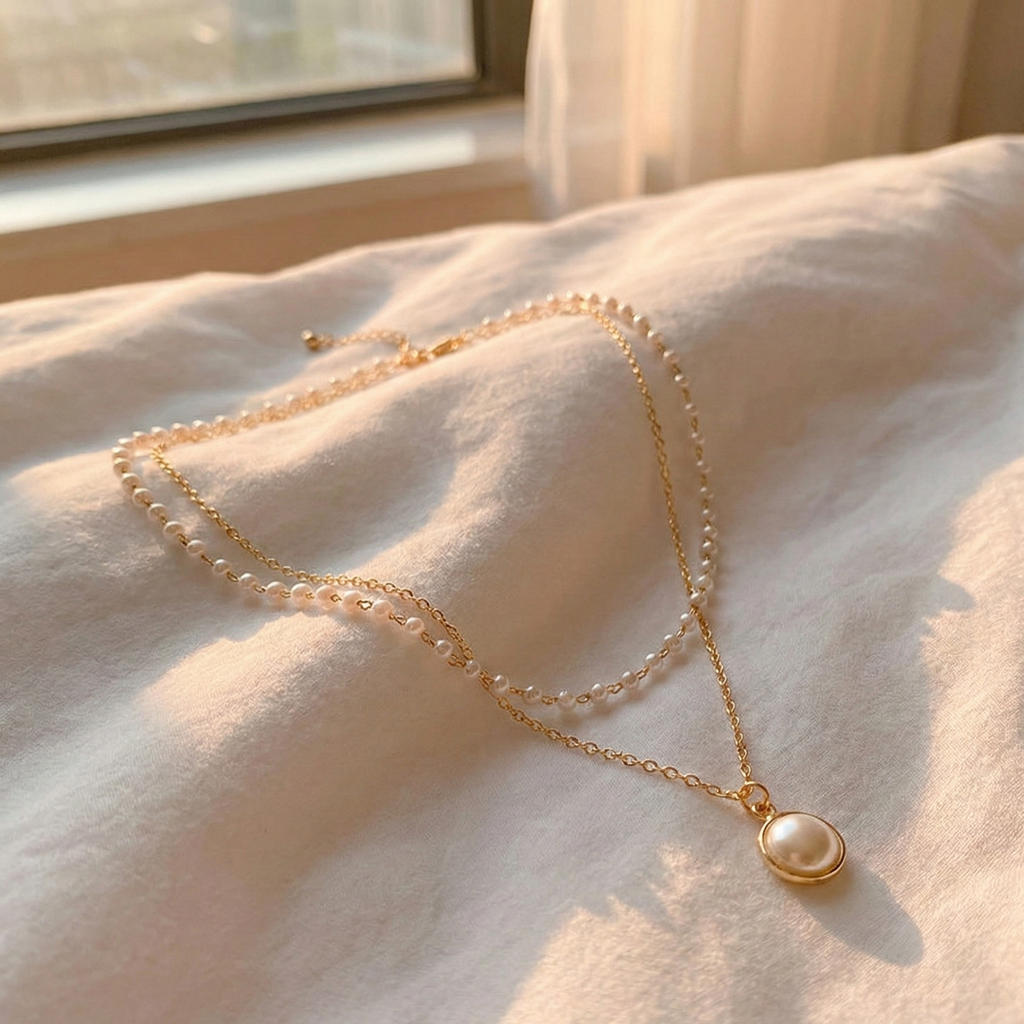 Janelle Pearl Necklace