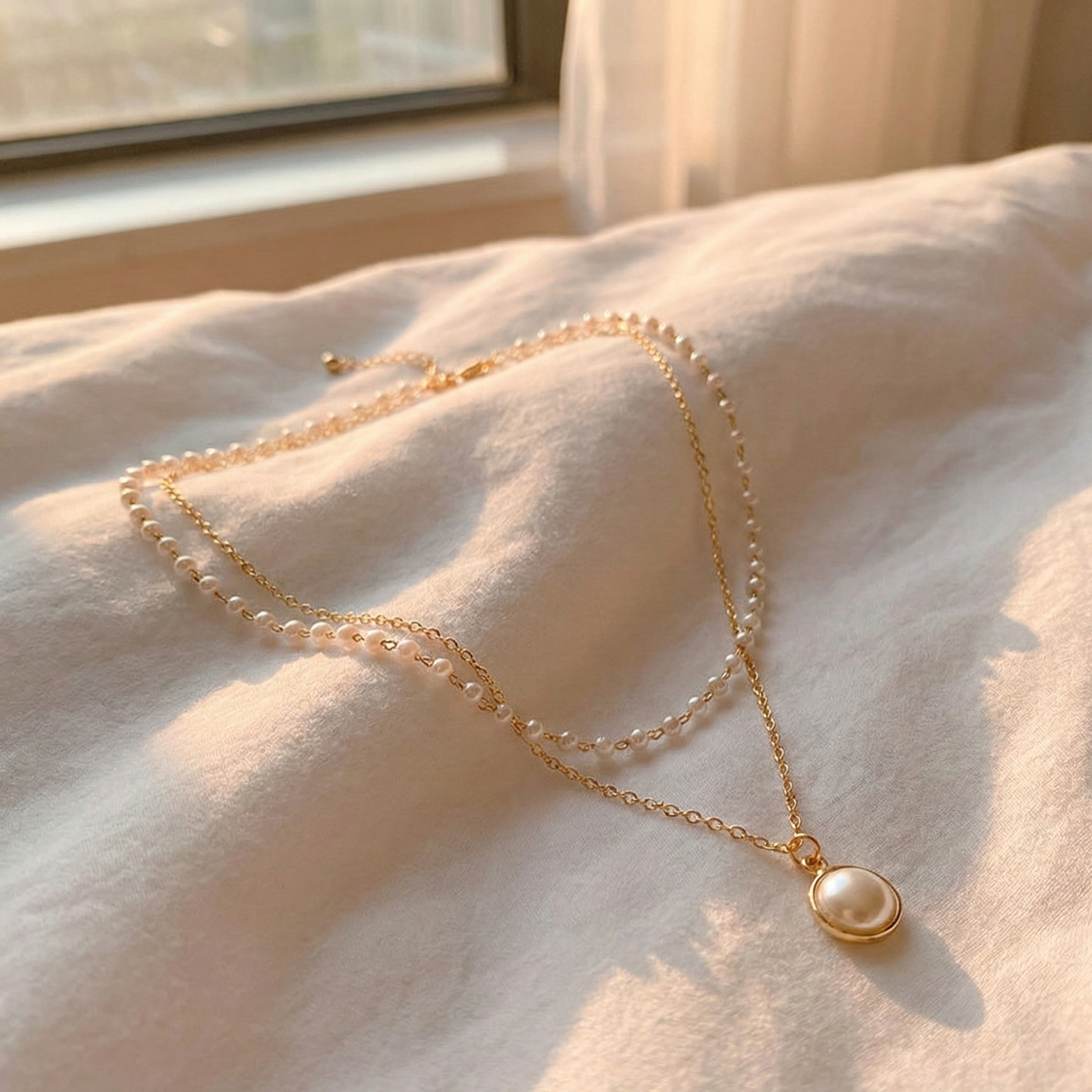 Janelle Pearl Necklace