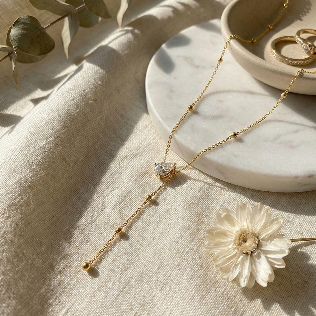 Janette Crystal Necklace