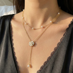 Moonlit Camilia Necklace