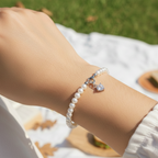 Pearly Solitaire Bracelet