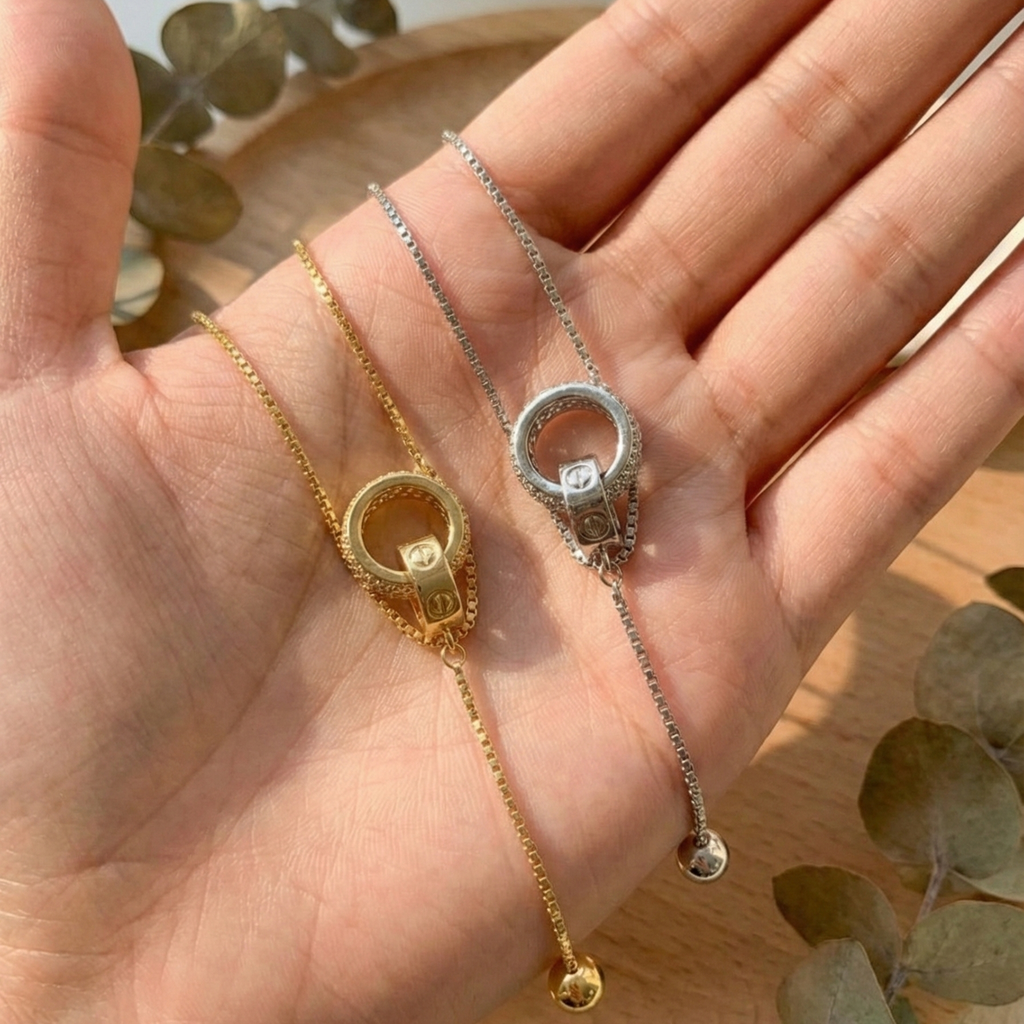 Twin Loop Necklaces